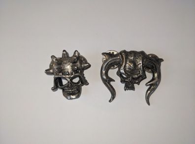 1990s Skull Novelty Pins (Attach to clothes)