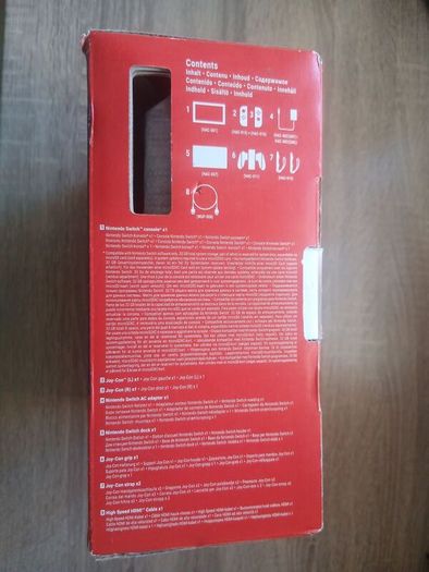 NINTENDO Switch - Neon Red & Blue