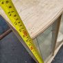 vintage mid century glass display cabinet Image 9