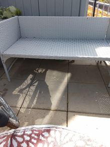 Small outdoor corner sofa