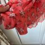 dress coral mini shorts playsuit size 12 Image 3