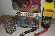 Anime / Manga Merchandise Lot  Yu-Gi-Oh, One Piece, My Hero Academia