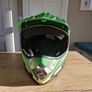 MX helmet full face green size Youth XL Image 4