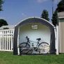 Bike Storage Shed Tent,Outdoor Portable Bicycle Storage Sheds with 210D Oxford Fabric PU4000 Waterproof for 2/3/4/6/8 Bikes,Bike Covers Shelter for Motorcycle,Garden Tools,Toys,Lawn Big Image 5