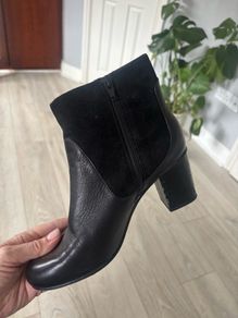 Clarks Leather Suede Boots