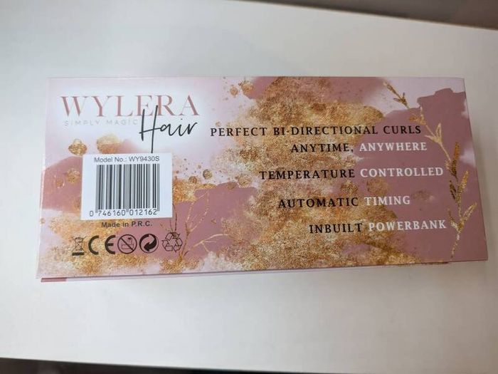 Wylera cordless automatic curler