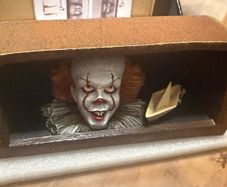 IT Pennywise Light Up Drain Sculpture