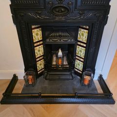 Cast Iron Fireplace Fender