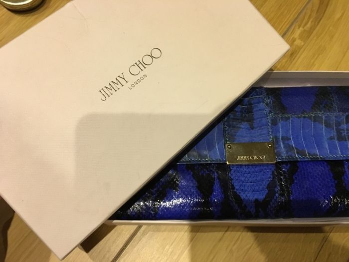 Jimmy Choo Snakeskin purse