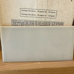 Grey Metro Tiles Matt 10x20cm