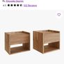 Set of 2 floating bedside lockers Image 4