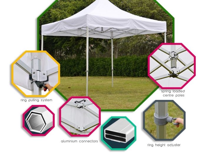 Heavy Duty Gazebo 3x 3m
