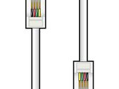 RJ11 Modular Leads 5 Meter