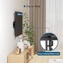 NEW SALE | Ultra Slim TV Wall Bracket Mount for 23-60 inchs LCD LED Plasma TVs, Low Profile Tilt TV Wall Mount up to VESA 400x400mm, 45kg Weight Capacity with Spring Locking System, Includes 5 Cable Ties Image 2