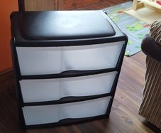 plastic storage shelves