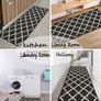 Runner Rug for Hallways 50x150cm Area Rug Runner Non Slip Washable Runner Floor Mat Non Shedding Hallway Rugs for Entryway Indoor Kitchen Floor Bedroom Laundry Room (FREE POSTAGE) Image 7