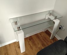 glass table