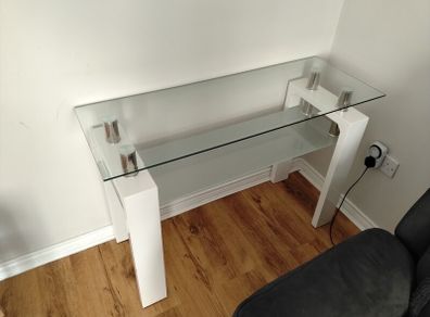 glass table