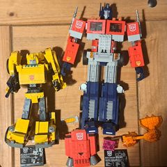Transformers Lego Optimus Prime and Bumblebee [ Complete]