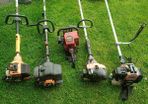 4 strimmers and a hedge trimmer