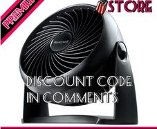 TurboForce Power Fan Quiet Operation Cooling, 90 Degree Variable Tilt, 3 Speed Settings, Wall Mount Feature, Table Fan (FREE SHIPPING)