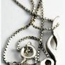 925 Sterling Silver  Zircon Pendant and Chain Necklace Image 8