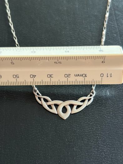 silver necklace
