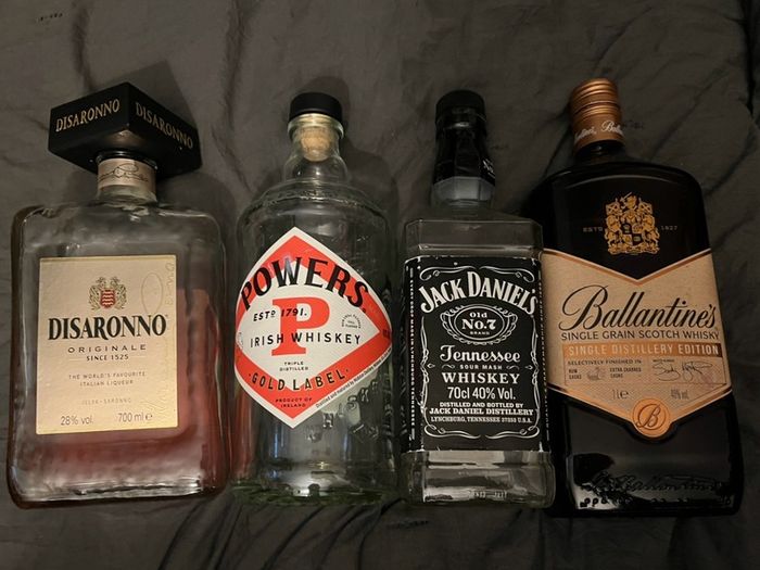 Empty bottles