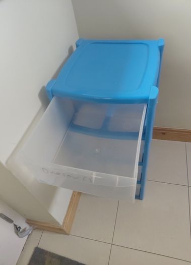 storage plastic 4 drawer