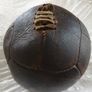 1930's Original 12panel Leather football Image 3