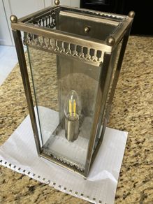 Lantern - wall hung light