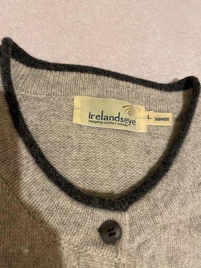 Irelands Eye wool and cashmere cardigan