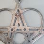 vintage silver pendant and chain Image 4