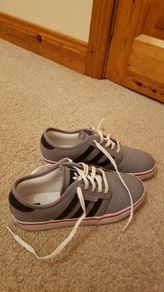 Boys Dressy Grey Adidas Trainers