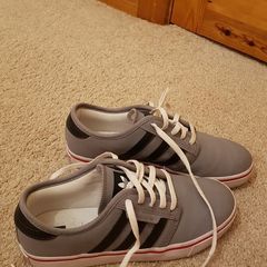 Boys Dressy Grey Adidas Trainers