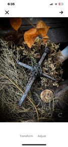 Protection 1700s Coffin NailCrucifix Brutalist Crust Punk Pagan Pendant Necklace Talisman Wasteland Dystopian Gothic Witch Halloween