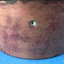 Antique double burner oil lamp Image 5