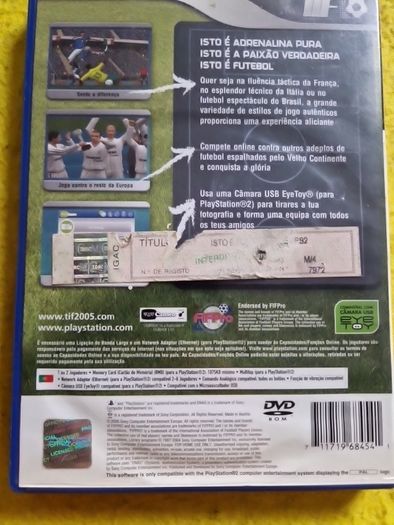 This is football 2005 PlayStation2 Ps2 Games Original