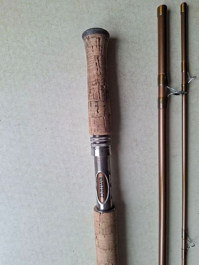 Daiwa Wilderness salmon fly rod 14' 10 weight.