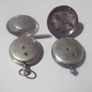 2 antique ladies silver pocket watches for repair Image 4