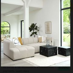 JYSK new coffee tables marble effect black