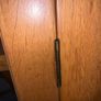 Elegant Handmade Oak Display Cabinet Image 7