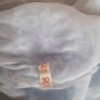 Vintage 1970s Baby Blue Lace Nightdress and Matching Robe Set  Size 30 Image 4