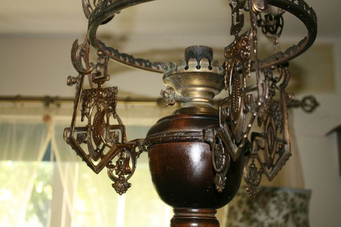 Antique Brass Chandelier