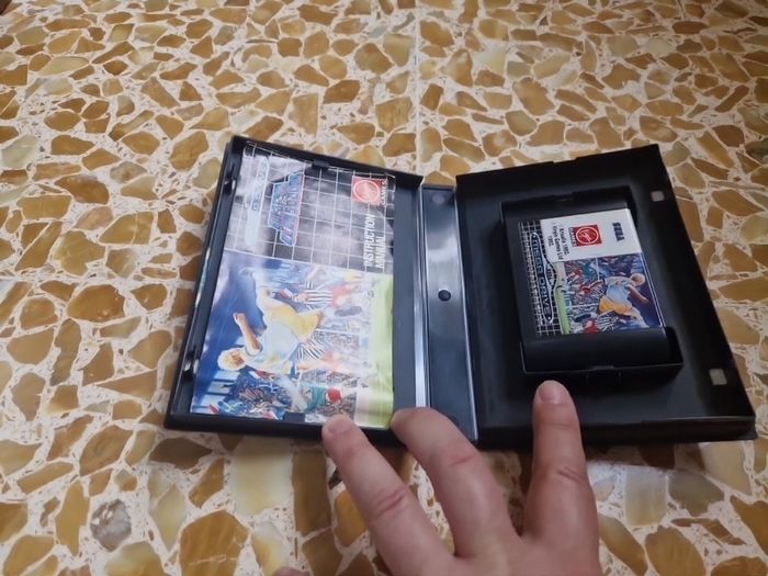 Europe Club Soccer Sega Mega Drive Arcade Retro games Original