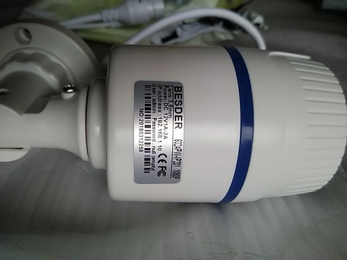 Outdoor 2MP 1080p IP cctv bullet camera with night vision