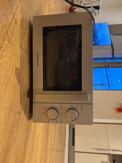 Sona 20Litre Silver Microwave Oven