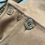 Vintage Per Una Italian Fabric Long Coat Camel beige Colour UK 10 Image 3
