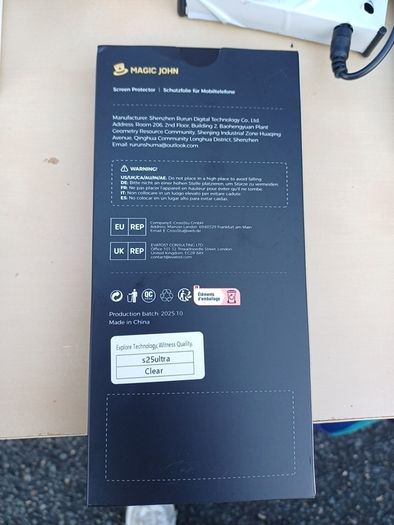 Samsung s25 ultra scrern protector