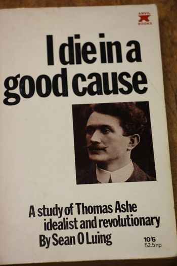 I die in a good cause.